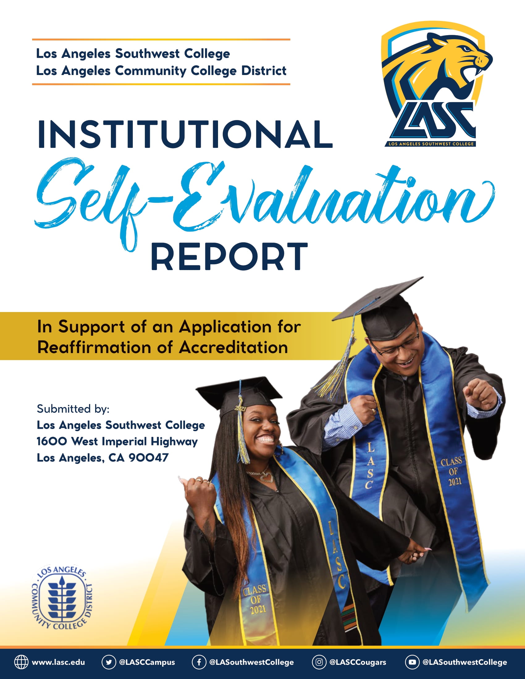 Institutional Report Cover