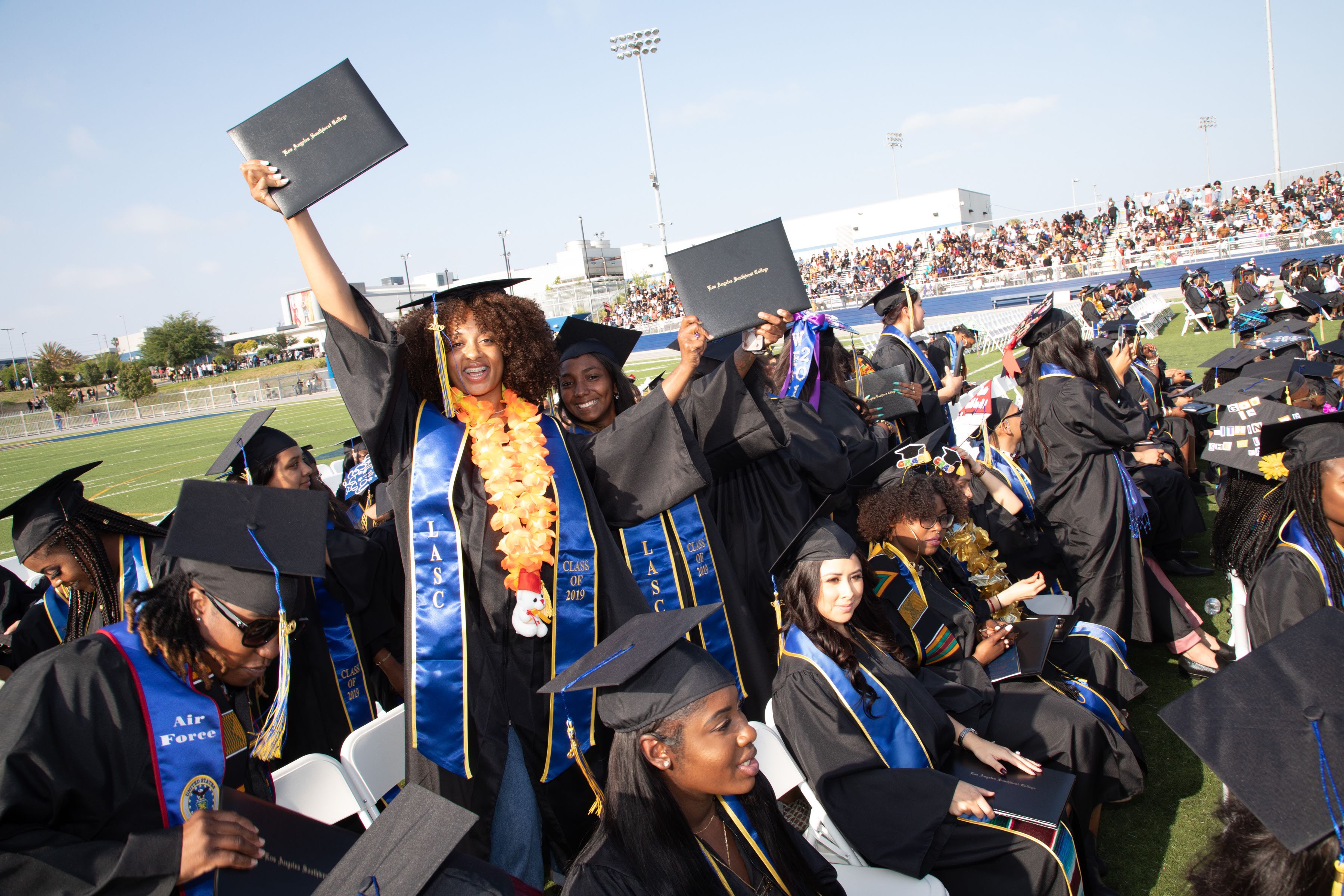 Grads Celebrating