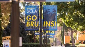 Westwood, Los Angeles, California, USA - November 16, 2024: Morning light shines on the main UCLA campus.