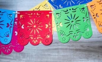 Mexican garland flags often used during celebrations