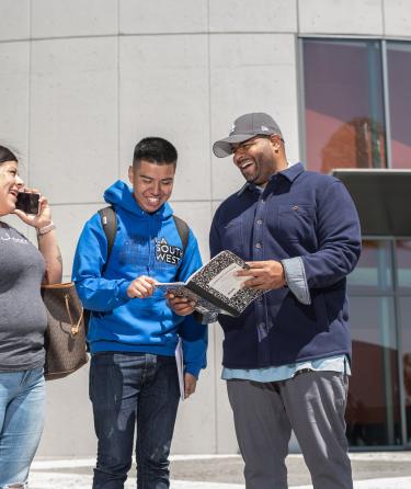 Group of Students Talking