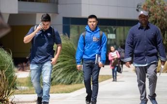 Students Walking on Campus