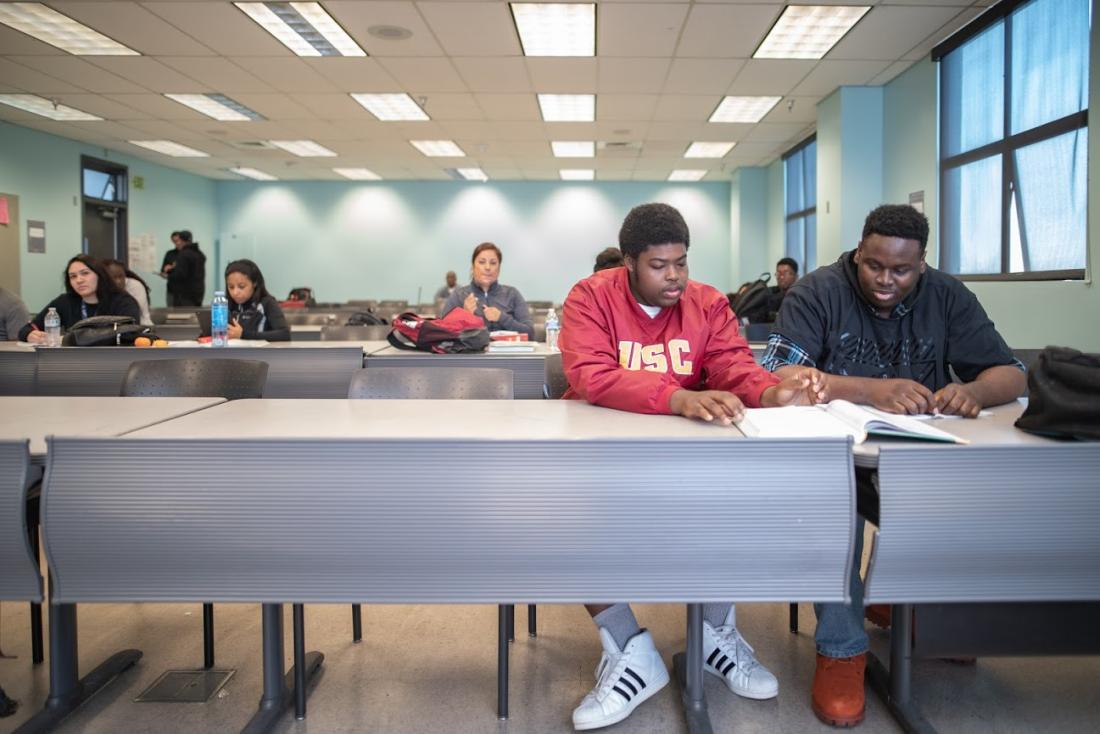 People in a Classroom