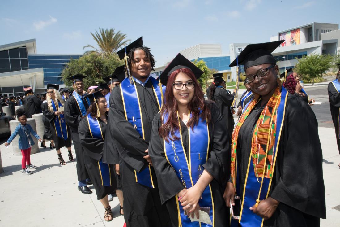 Students at Graduation