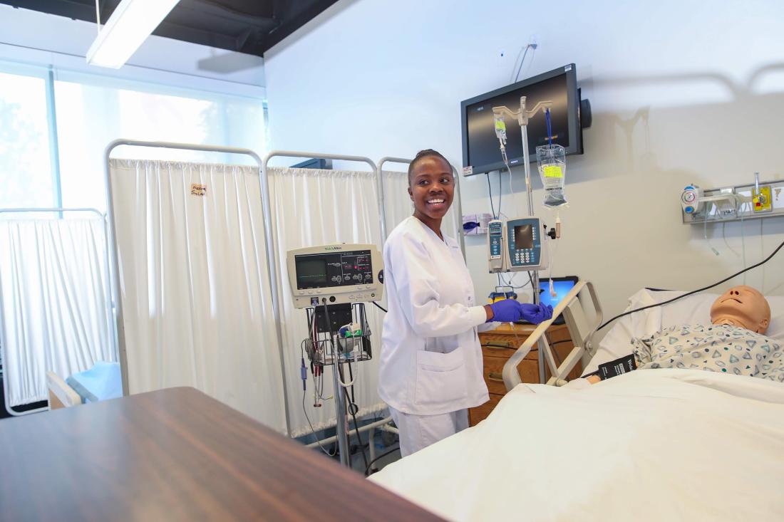 Student Nurse on Practice