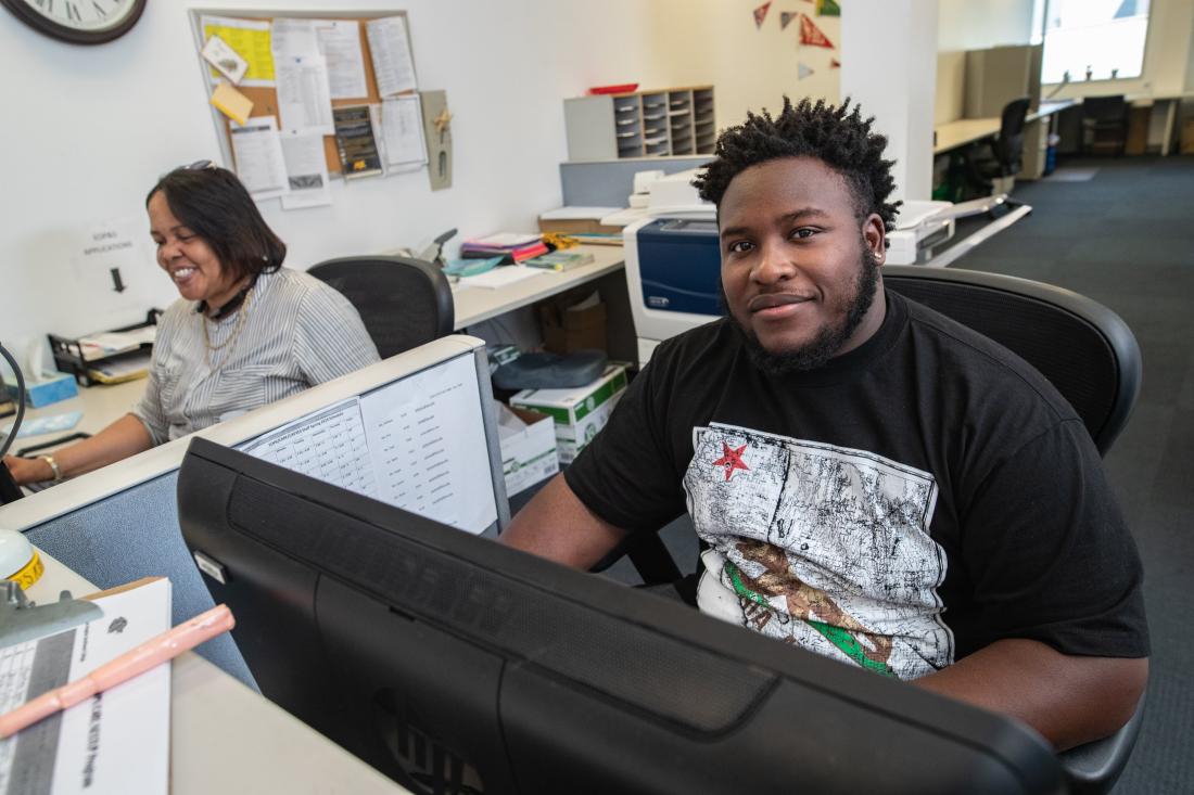 Human Resources Personnel in their Cubicles