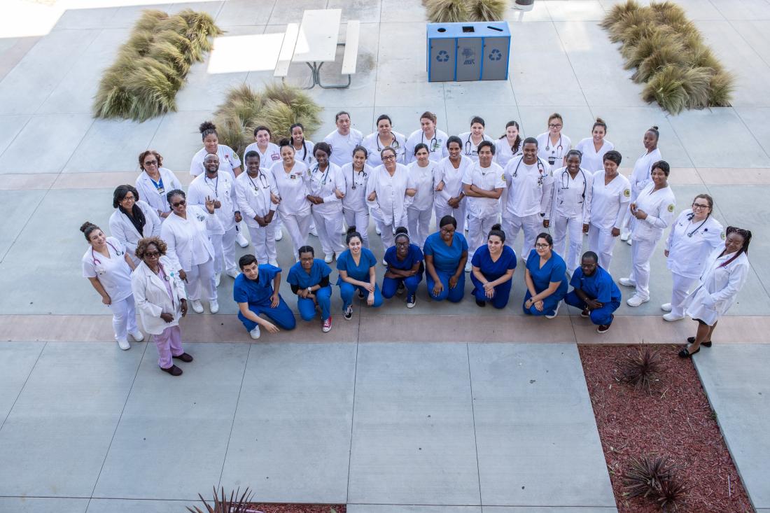Nursing Students Posing for a Photo