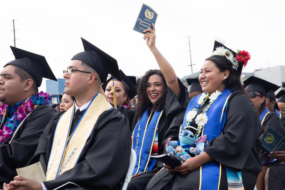 Graduated Students Seated 