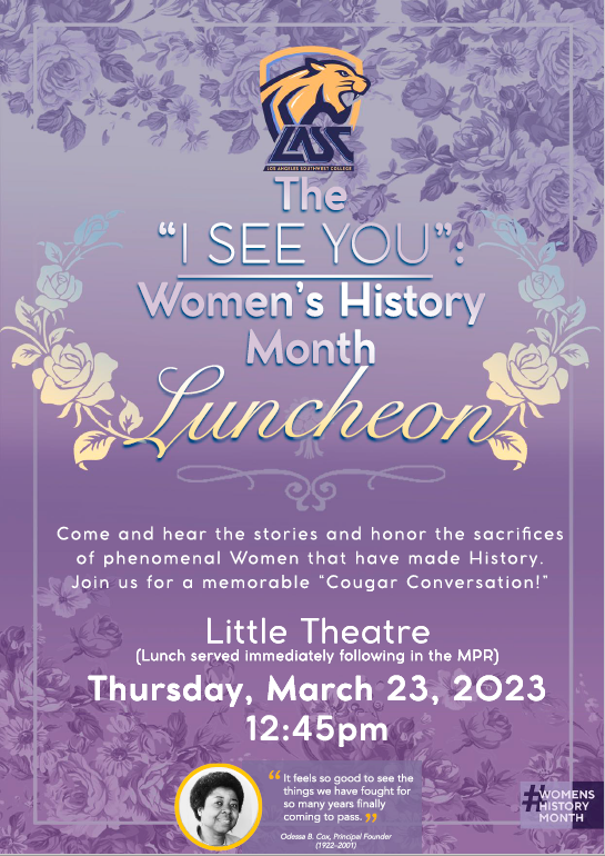 womens luncheon flyer