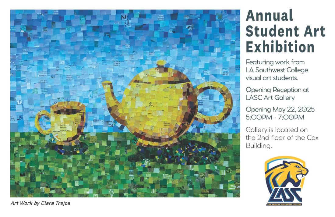 Student Art Show Flyer