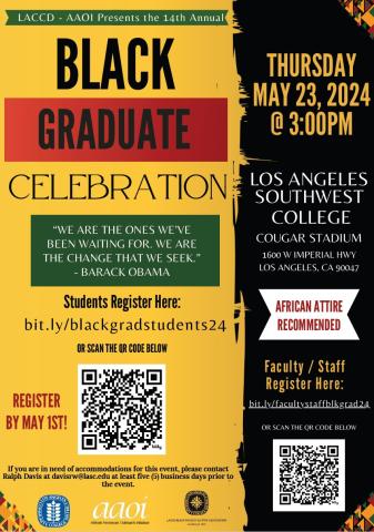 Black Graduate Flyer