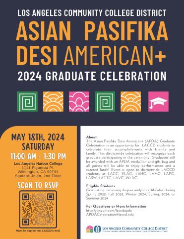 APDA Graduate Celebration Flyer